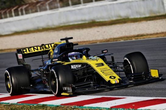 Daniel Ricciardo (AUS) Renault Sport F1 Team RS19.
18.02.2019. Formula One Testing, Day One, Barcelona, Spain. Monday.
- www.xpbimages.com, EMail: requests@xpbimages.com - copy of publication required for printed pictures. Every used picture is fee-liable. © Copyright: Batchelor / XPB Images