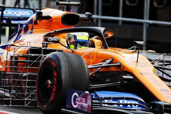 Lando Norris (GBR) McLaren MCL34.
19.02.2019. Formula One Testing, Day Two, Barcelona, Spain. Tuesday.
- www.xpbimages.com, EMail: requests@xpbimages.com - copy of publication required for printed pictures. Every used picture is fee-liable. © Copyright: Bearne / XPB Images