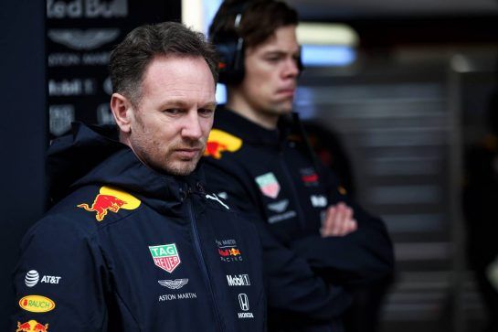 Christian Horner (GBR) Red Bull Racing Team Principal.
19.02.2019. Formula One Testing, Day Two, Barcelona, Spain. Tuesday.
- www.xpbimages.com, EMail: requests@xpbimages.com - copy of publication required for printed pictures. Every used picture is fee-liable. © Copyright: Batchelor / XPB Images