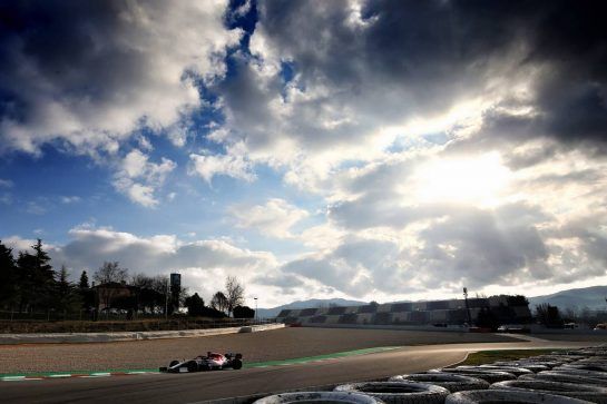 Antonio Giovinazzi (ITA) Alfa Romeo Racing C38.
19.02.2019. Formula One Testing, Day Two, Barcelona, Spain. Tuesday.
- www.xpbimages.com, EMail: requests@xpbimages.com - copy of publication required for printed pictures. Every used picture is fee-liable. © Copyright: Charniaux / XPB Images