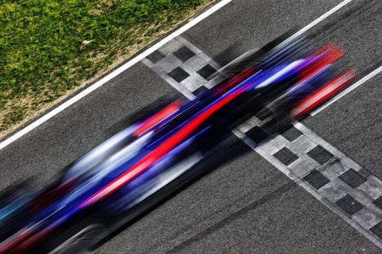 Alexander Albon (THA) Scuderia Toro Rosso STR14.
19.02.2019. Formula One Testing, Day Two, Barcelona, Spain. Tuesday.
- www.xpbimages.com, EMail: requests@xpbimages.com - copy of publication required for printed pictures. Every used picture is fee-liable. © Copyright: Bearne / XPB Images