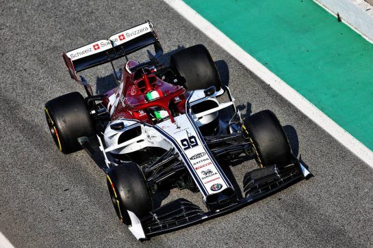 Antonio Giovinazzi (ITA) Alfa Romeo Racing C38.
19.02.2019. Formula One Testing, Day Two, Barcelona, Spain. Tuesday.
- www.xpbimages.com, EMail: requests@xpbimages.com - copy of publication required for printed pictures. Every used picture is fee-liable. © Copyright: Moy / XPB Images