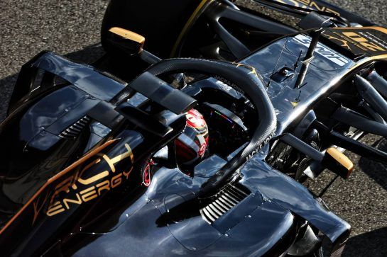 Kevin Magnussen (DEN) Haas VF-19.
19.02.2019. Formula One Testing, Day Two, Barcelona, Spain. Tuesday.
- www.xpbimages.com, EMail: requests@xpbimages.com - copy of publication required for printed pictures. Every used picture is fee-liable. © Copyright: Moy / XPB Images