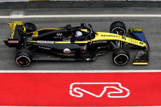 Daniel Ricciardo (AUS) Renault Sport F1 Team RS19.
20.02.2019. Formula One Testing, Day Three, Barcelona, Spain. Wednesday.
- www.xpbimages.com, EMail: requests@xpbimages.com - copy of publication required for printed pictures. Every used picture is fee-liable. © Copyright: Batchelor / XPB Images