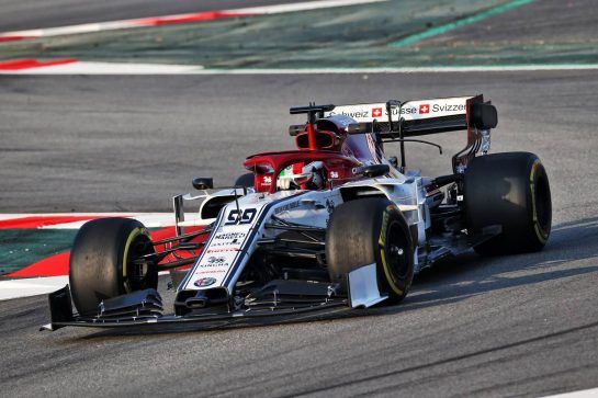 Antonio Giovinazzi (ITA) Alfa Romeo Racing C38.
21.02.2019. Formula One Testing, Day Four, Barcelona, Spain. Thursday.
- www.xpbimages.com, EMail: requests@xpbimages.com - copy of publication required for printed pictures. Every used picture is fee-liable. © Copyright: Moy / XPB Images