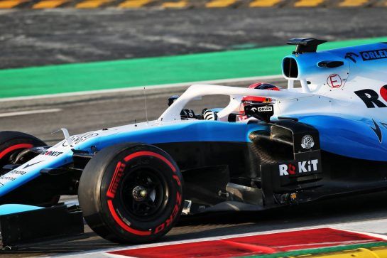 Robert Kubica (POL) Williams Racing FW42.
21.02.2019. Formula One Testing, Day Four, Barcelona, Spain. Thursday.
- www.xpbimages.com, EMail: requests@xpbimages.com - copy of publication required for printed pictures. Every used picture is fee-liable. © Copyright: Moy / XPB Images