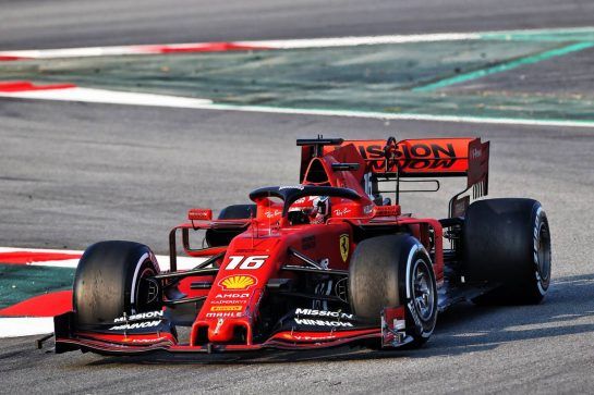 Charles Leclerc (MON) Ferrari SF90.
21.02.2019. Formula One Testing, Day Four, Barcelona, Spain. Thursday.
- www.xpbimages.com, EMail: requests@xpbimages.com - copy of publication required for printed pictures. Every used picture is fee-liable. © Copyright: Moy / XPB Images