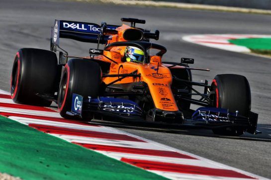 Lando Norris (GBR) McLaren MCL34.
21.02.2019. Formula One Testing, Day Four, Barcelona, Spain. Thursday.
- www.xpbimages.com, EMail: requests@xpbimages.com - copy of publication required for printed pictures. Every used picture is fee-liable. © Copyright: Charniaux / XPB Images