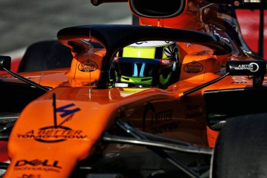 Lando Norris (GBR) McLaren MCL34.
21.02.2019. Formula One Testing, Day Four, Barcelona, Spain. Thursday.
- www.xpbimages.com, EMail: requests@xpbimages.com - copy of publication required for printed pictures. Every used picture is fee-liable. © Copyright: Moy / XPB Images