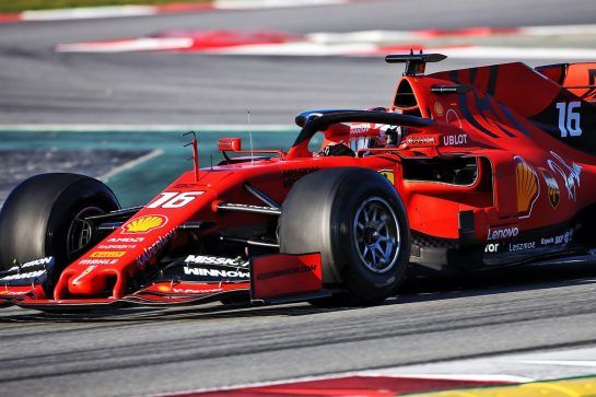 Charles Leclerc (MON) Ferrari SF90.
26.02.2019. Formula One Testing, Day One, Barcelona, Spain. Tuesday.
- www.xpbimages.com, EMail: requests@xpbimages.com - copy of publication required for printed pictures. Every used picture is fee-liable. © Copyright: Charniaux / XPB Images