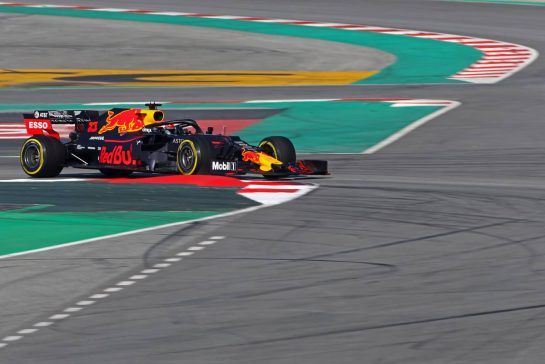 Pierre Gasly (FRA), Red Bull Racing 
26.02.2019. Formula One Testing, Day One, Barcelona, Spain. Tuesday.
- www.xpbimages.com, EMail: requests@xpbimages.com - copy of publication required for printed pictures. Every used picture is fee-liable. © Copyright: Charniaux / XPB Images