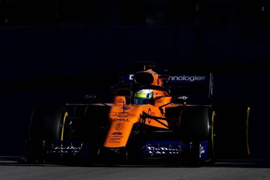 Lando Norris (GBR), McLaren F1 Team 
26.02.2019. Formula One Testing, Day One, Barcelona, Spain. Tuesday.
- www.xpbimages.com, EMail: requests@xpbimages.com - copy of publication required for printed pictures. Every used picture is fee-liable. © Copyright: Charniaux / XPB Images