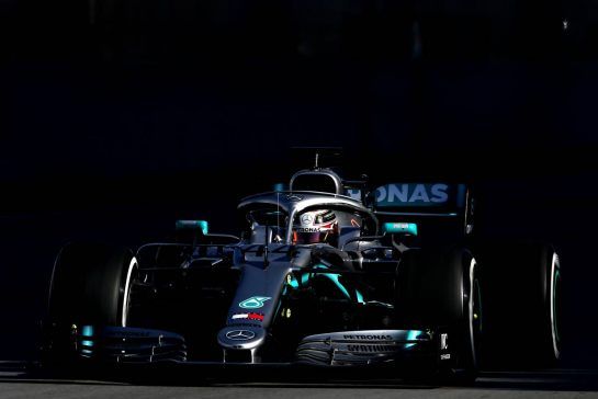 Lewis Hamilton (GBR), Mercedes AMG F1  
26.02.2019. Formula One Testing, Day One, Barcelona, Spain. Tuesday.
- www.xpbimages.com, EMail: requests@xpbimages.com - copy of publication required for printed pictures. Every used picture is fee-liable. © Copyright: Charniaux / XPB Images