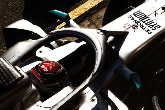 Lewis Hamilton (GBR) Mercedes AMG F1 W10.
26.02.2019. Formula One Testing, Day One, Barcelona, Spain. Tuesday.
- www.xpbimages.com, EMail: requests@xpbimages.com - copy of publication required for printed pictures. Every used picture is fee-liable. © Copyright: Moy / XPB Images