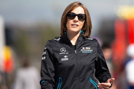 Claire Williams (GBR) Williams Racing Deputy Team Principal.
26.02.2019. Formula One Testing, Day One, Barcelona, Spain. Tuesday.
- www.xpbimages.com, EMail: requests@xpbimages.com - copy of publication required for printed pictures. Every used picture is fee-liable. © Copyright: Bearne / XPB Images