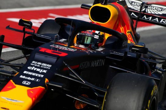 Pierre Gasly (FRA), Red Bull Racing 
26.02.2019. Formula One Testing, Day One, Barcelona, Spain. Tuesday.
- www.xpbimages.com, EMail: requests@xpbimages.com - copy of publication required for printed pictures. Every used picture is fee-liable. © Copyright: Charniaux / XPB Images