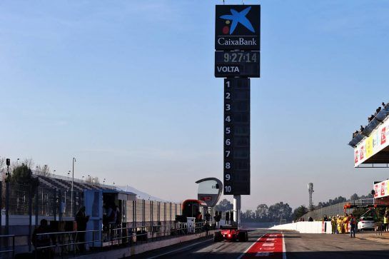 Sebastian Vettel (GER) Ferrari SF90.
27.02.2019. Formula One Testing, Day Two, Barcelona, Spain. Wednesday.
- www.xpbimages.com, EMail: requests@xpbimages.com - copy of publication required for printed pictures. Every used picture is fee-liable. © Copyright: Bearne / XPB Images