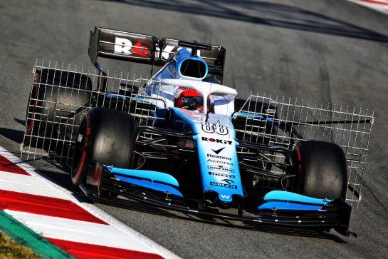 Robert Kubica (POL) Williams Racing FW42.
27.02.2019. Formula One Testing, Day Two, Barcelona, Spain. Wednesday.
- www.xpbimages.com, EMail: requests@xpbimages.com - copy of publication required for printed pictures. Every used picture is fee-liable. © Copyright: Moy / XPB Images