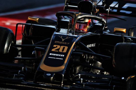 Kevin Magnussen (DEN) Haas VF-19.
28.02.2019. Formula One Testing, Day Three, Barcelona, Spain. Thursday.
- www.xpbimages.com, EMail: requests@xpbimages.com - copy of publication required for printed pictures. Every used picture is fee-liable. © Copyright: Moy / XPB Images