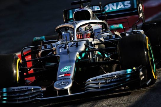 Lewis Hamilton (GBR) Mercedes AMG F1 W10.
28.02.2019. Formula One Testing, Day Three, Barcelona, Spain. Thursday.
- www.xpbimages.com, EMail: requests@xpbimages.com - copy of publication required for printed pictures. Every used picture is fee-liable. © Copyright: Moy / XPB Images