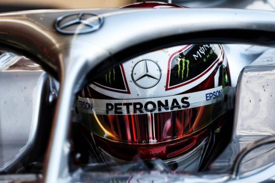 Lewis Hamilton (GBR) Mercedes AMG F1 W10.
28.02.2019. Formula One Testing, Day Three, Barcelona, Spain. Thursday.
- www.xpbimages.com, EMail: requests@xpbimages.com - copy of publication required for printed pictures. Every used picture is fee-liable. © Copyright: Moy / XPB Images