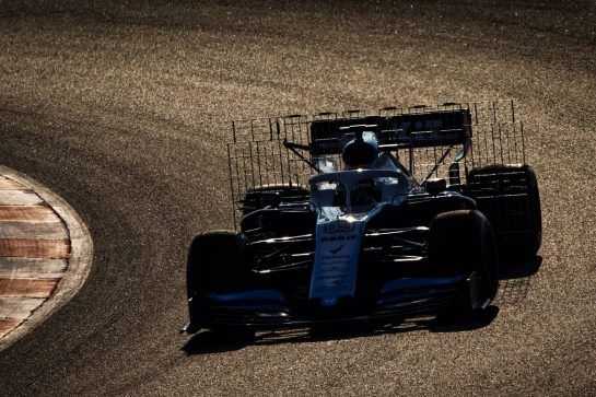George Russell (GBR) Williams Racing FW42.
28.02.2019. Formula One Testing, Day Three, Barcelona, Spain. Thursday.
- www.xpbimages.com, EMail: requests@xpbimages.com - copy of publication required for printed pictures. Every used picture is fee-liable. © Copyright: Rew / XPB Images