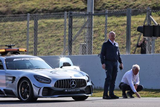 Charlie Whiting (GBR) FIA Delegate.
28.02.2019. Formula One Testing, Day Three, Barcelona, Spain. Thursday.
- www.xpbimages.com, EMail: requests@xpbimages.com - copy of publication required for printed pictures. Every used picture is fee-liable. © Copyright: Moy / XPB Images