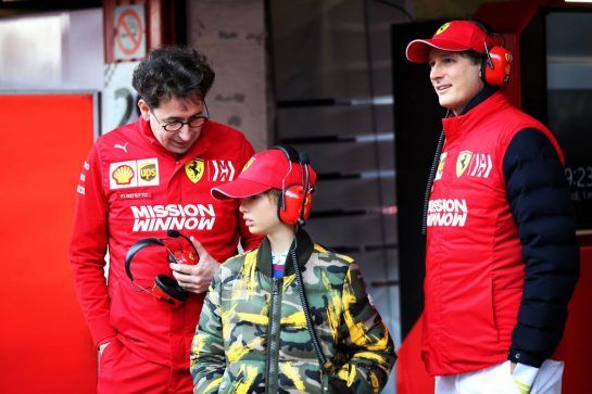 Mattia Binotto (ITA) Ferrari Team Principal (Left) with John Elkann (ITA) FIAT Chrysler Automobiles Chairman.
01.03.2019. Formula One Testing, Day Four, Barcelona, Spain. Friday.
- www.xpbimages.com, EMail: requests@xpbimages.com - copy of publication required for printed pictures. Every used picture is fee-liable. © Copyright: Batchelor / XPB Images