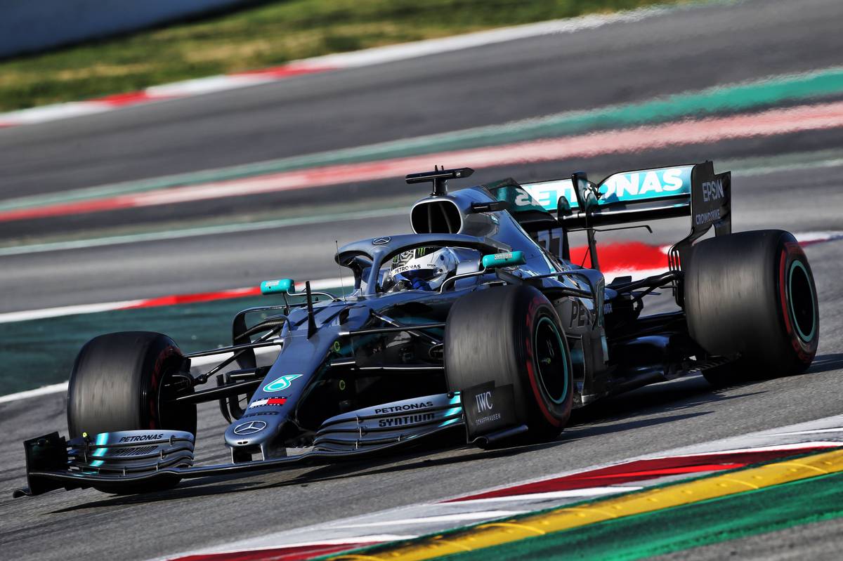 Valtteri Bottas (FIN) Mercedes AMG F1 W10.