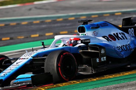 Robert Kubica (POL) Williams Racing FW42.
01.03.2019. Formula One Testing, Day Four, Barcelona, Spain. Friday.
- www.xpbimages.com, EMail: requests@xpbimages.com - copy of publication required for printed pictures. Every used picture is fee-liable. © Copyright: Moy / XPB Images