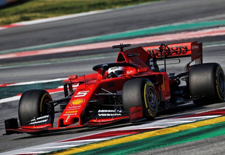 Sebastian Vettel (GER) Ferrari SF90. 01.03.2019. Formula One Testing, Day Four,