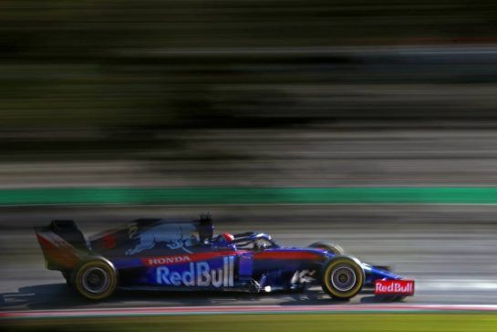 Daniil Kvyat (RUS), Scuderia Toro Rosso 01.03.2019. Formula One Testing, Day Four, Barcelona, Spain. Friday.- www.xpbimages.com, EMail: requests@xpbimages.com - copy of publication required for printed pictures. Every used picture is fee-liable. © Copyright: Charniaux / XPB Images