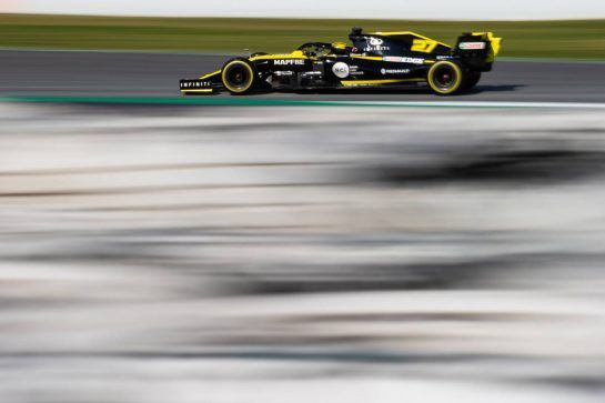 Nico Hulkenberg (GER) Renault Sport F1 Team RS19.
01.03.2019. Formula One Testing, Day Four, Barcelona, Spain. Friday.
 - www.xpbimages.com, EMail: requests@xpbimages.com - copy of publication required for printed pictures. Every used picture is fee-liable. © Copyright: Bearne / XPB Images