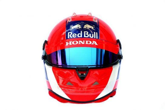 The helmet of Daniil Kvyat (RUS) Scuderia Toro Rosso.
14.03.2019. Formula 1 World Championship, Rd 1, Australian Grand Prix, Albert Park, Melbourne, Australia, Preparation Day.
- www.xpbimages.com, EMail: requests@xpbimages.com - copy of publication required for printed pictures. Every used picture is fee-liable. © Copyright: Batchelor / XPB Images