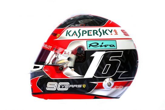 The helmet of Charles Leclerc (MON) Ferrari.
14.03.2019. Formula 1 World Championship, Rd 1, Australian Grand Prix, Albert Park, Melbourne, Australia, Preparation Day.
- www.xpbimages.com, EMail: requests@xpbimages.com - copy of publication required for printed pictures. Every used picture is fee-liable. © Copyright: Batchelor / XPB Images