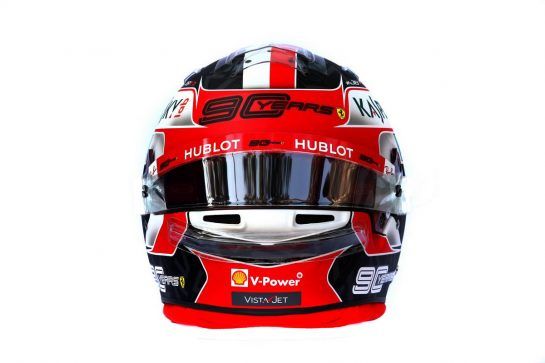The helmet of Charles Leclerc (MON) Ferrari.
14.03.2019. Formula 1 World Championship, Rd 1, Australian Grand Prix, Albert Park, Melbourne, Australia, Preparation Day.
- www.xpbimages.com, EMail: requests@xpbimages.com - copy of publication required for printed pictures. Every used picture is fee-liable. © Copyright: Batchelor / XPB Images