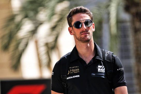 Romain Grosjean (FRA) Haas F1 Team.
28.03.2019. Formula 1 World Championship, Rd 2, Bahrain Grand Prix, Sakhir, Bahrain, Preparation Day.
- www.xpbimages.com, EMail: requests@xpbimages.com - copy of publication required for printed pictures. Every used picture is fee-liable. © Copyright: Bearne / XPB Images