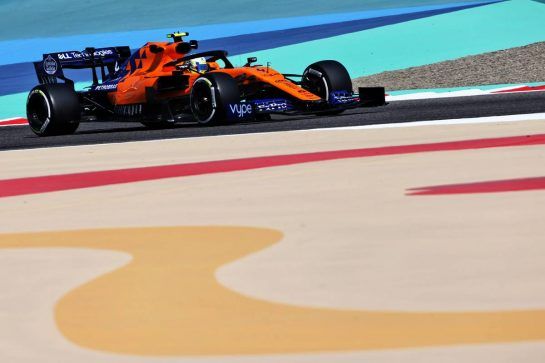 Lando Norris (GBR) McLaren MCL34.
29.03.2019. Formula 1 World Championship, Rd 2, Bahrain Grand Prix, Sakhir, Bahrain, Practice Day
- www.xpbimages.com, EMail: requests@xpbimages.com - copy of publication required for printed pictures. Every used picture is fee-liable. © Copyright: Moy / XPB Images
