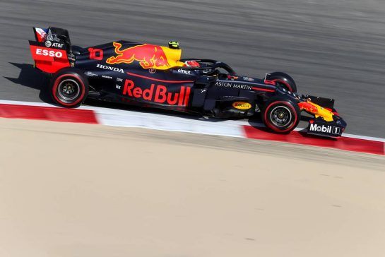 Pierre Gasly (FRA), Red Bull Racing 
29.03.2019. Formula 1 World Championship, Rd 2, Bahrain Grand Prix, Sakhir, Bahrain, Practice Day
- www.xpbimages.com, EMail: requests@xpbimages.com - copy of publication required for printed pictures. Every used picture is fee-liable. © Copyright: Charniaux / XPB Images