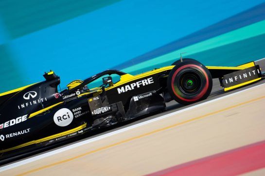 Nico Hulkenberg (GER) Renault F1 Team RS19.
30.03.2019. Formula 1 World Championship, Rd 2, Bahrain Grand Prix, Sakhir, Bahrain, Qualifying Day.
 - www.xpbimages.com, EMail: requests@xpbimages.com - copy of publication required for printed pictures. Every used picture is fee-liable. © Copyright: Bearne / XPB Images