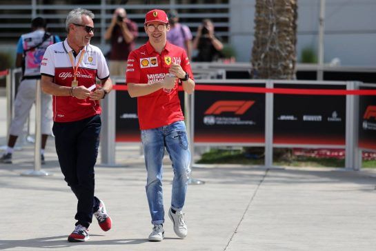 Charles Leclerc (FRA), Scuderia Ferrari 
31.03.2019. Formula 1 World Championship, Rd 2, Bahrain Grand Prix, Sakhir, Bahrain, Race Day.
- www.xpbimages.com, EMail: requests@xpbimages.com - copy of publication required for printed pictures. Every used picture is fee-liable. © Copyright: Charniaux / XPB Images