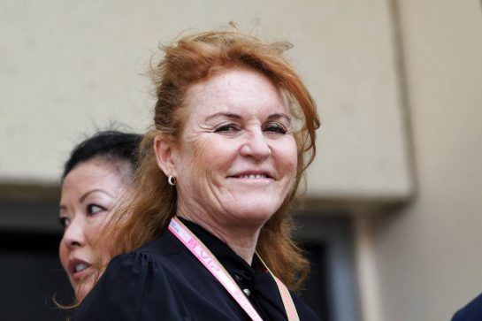 Sarah Ferguson (GBR) Duchess of York.
31.03.2019. Formula 1 World Championship, Rd 2, Bahrain Grand Prix, Sakhir, Bahrain, Race Day.
- www.xpbimages.com, EMail: requests@xpbimages.com - copy of publication required for printed pictures. Every used picture is fee-liable. © Copyright: Bearne / XPB Images