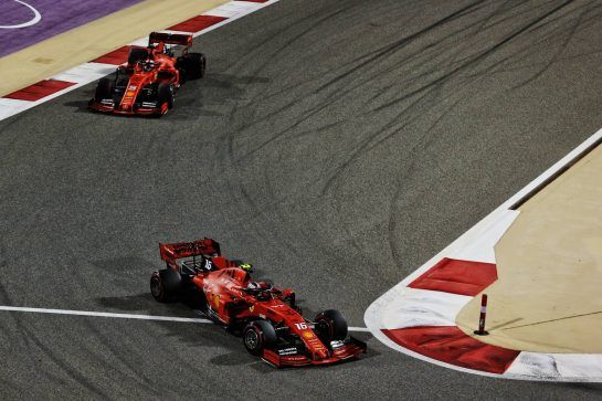 Charles Leclerc (MON) Ferrari SF90.
31.03.2019. Formula 1 World Championship, Rd 2, Bahrain Grand Prix, Sakhir, Bahrain, Race Day.
- www.xpbimages.com, EMail: requests@xpbimages.com - copy of publication required for printed pictures. Every used picture is fee-liable. © Copyright: Moy / XPB Images
