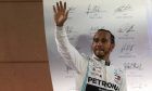 1st place for Lewis Hamilton (GBR) Mercedes AMG F1 W10.