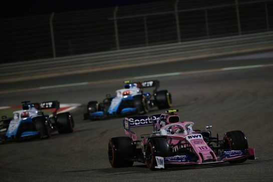 Lance Stroll (CDN) Racing Point F1 Team RP19.
31.03.2019. Formula 1 World Championship, Rd 2, Bahrain Grand Prix, Sakhir, Bahrain, Race Day.
- www.xpbimages.com, EMail: requests@xpbimages.com - copy of publication required for printed pictures. Every used picture is fee-liable. © Copyright: Batchelor / XPB Images