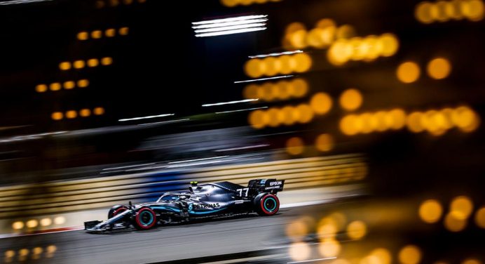 Plastic bag stuck on front wing impacted Bottas' race in Bahrain