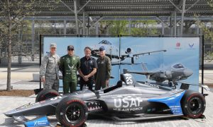 Daly ready to fly with the USAF at Indy