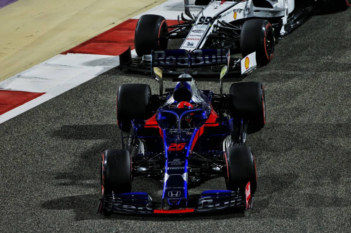 Daniil Kvyat (RUS) Scuderia Toro Rosso STR14.