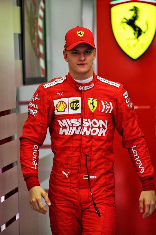 Mick Schumacher (GER) Ferrari Test Driver.
02.04.2019. Formula One Testing, Sakhir, Bahrain, Tueday.
- www.xpbimages.com, EMail: requests@xpbimages.com - copy of publication required for printed pictures. Every used picture is fee-liable. © Copyright: Batchelor / XPB Images