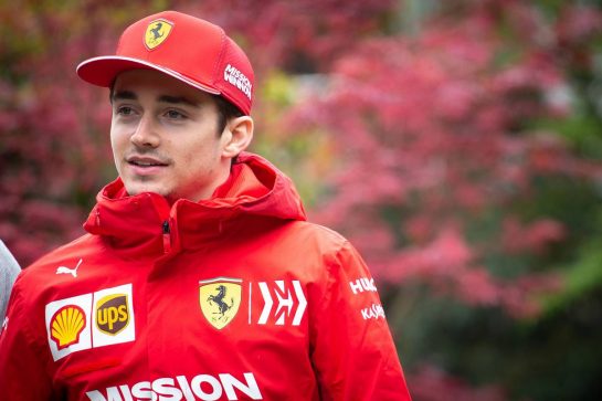Charles Leclerc (MON) Ferrari.
11.04.2019. Formula 1 World Championship, Rd 3, Chinese Grand Prix, Shanghai, China, Preparation Day.
 - www.xpbimages.com, EMail: requests@xpbimages.com - copy of publication required for printed pictures. Every used picture is fee-liable. © Copyright: Bearne / XPB Images